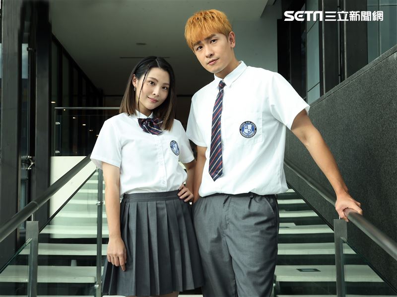 「天道」陳謙文、華千涵三立新聞網專訪。（圖/記者邱榮吉攝影）