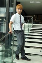 「天道」陳謙文三立新聞網專訪。（圖/記者邱榮吉攝影）