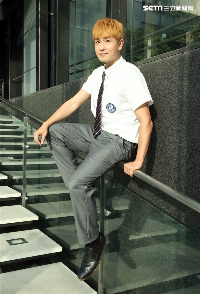 「天道」陳謙文三立新聞網專訪。（圖/記者邱榮吉攝影）