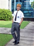 「天道」陳謙文三立新聞網專訪。（圖/記者邱榮吉攝影）