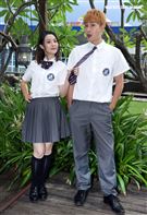 「天道」陳謙文、華千涵三立新聞網專訪。（圖/記者邱榮吉攝影）