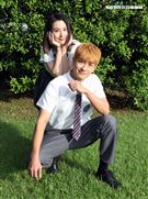 「天道」陳謙文、華千涵三立新聞網專訪。（圖/記者邱榮吉攝影）