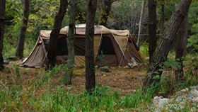 野外,森林,帳篷,露營。PIXABAY