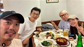 范逸臣、田中千繪爸首度同框。（圖／翻攝自田中千繪IG）