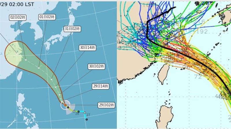 卡努最新路徑曝光！「這天」起影響台灣