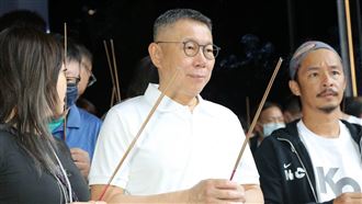 直擊／柯文哲演唱會前團拜！自曝心情焦慮