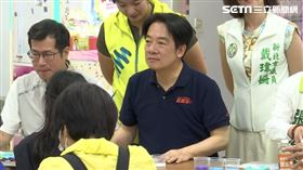 賴清德赴板橋出席「拼豆及夾娃娃親子活動」