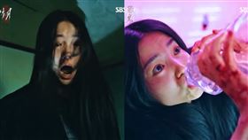 ▲《惡鬼》金泰梨，吳正世。（圖／翻攝自SBS）