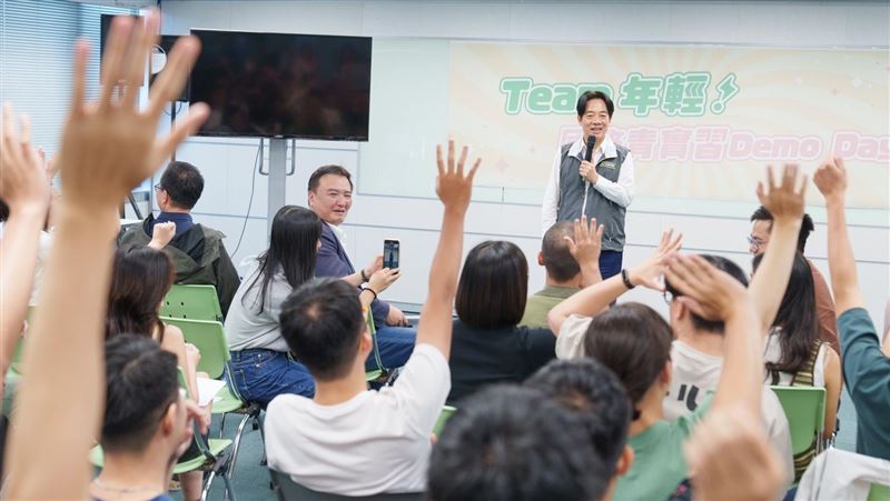賴清德：有年輕人加入讓民進黨生生不息