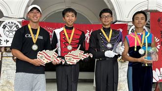 骨裂也要比！建中樂旗聯隊赴美摘雙冠雙亞