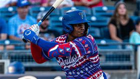 ▲Eddys Leonard。（資料照／取自Tulsa Drillers官網）