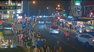 杜蘇芮颱風走了　墾丁大街湧報復性出遊潮