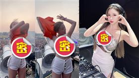 性感百大DJ藍星蕾近期知名度飆漲。（圖／翻攝自amberna_official IG）