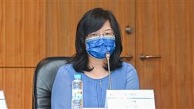 ▲李小姐分享先生在台大醫院安寧緩和療護的過程。（圖／台大醫院提供）