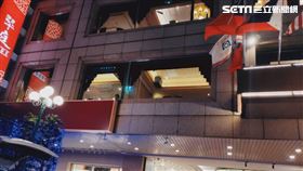 北市鄭男酒後打開天成飯店3樓窗戶，不慎踩空失足墜樓而亡。（圖／翻攝畫面）