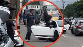 賓士,小牛,長髮妹,感情,（圖／翻攝自抖音）