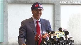 郭台銘訪美松山機場談話
