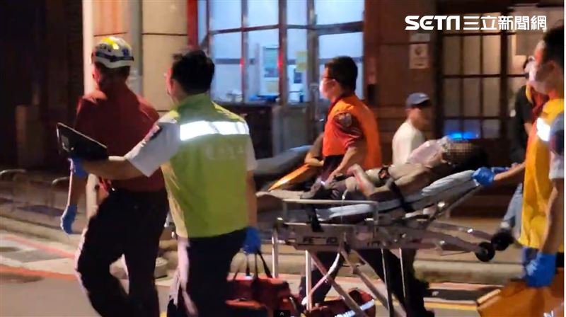 北市住宅半夜火警！住戶穿內褲逃上身燻黑