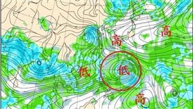 卡努颱風（圖／翻攝自鄭明典臉書）