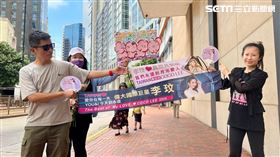 不少粉絲特別來到李玟靈堂準備參加追思會。（圖／記者鄭尹翔攝影）