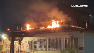 疑燈籠電線走火　鐵路媽祖廟起火神明無傷