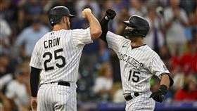 ▲天使換來洛磯的克隆（C.J. Cron）和格里齊克（Randal Grichuk）2位野手。（圖／美聯社／達志影像）