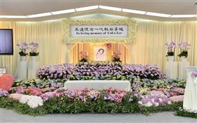 李玟靈堂曝光。（圖／late coco led family)