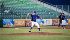 U12世界盃棒球賽台灣晉級  陳昶叡投打俱佳2023第7屆U12世界盃棒球賽持續在台南展開，台灣隊31日與德國隊交手，台灣先發投手陳昶叡（圖）投打俱佳，率隊以13比2、5局拿勝，也確定晉級複賽。（世界棒壘球協會提供）中央社記者謝靜雯傳真  112年7月31日