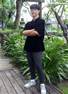 童星闕小佑三立新聞網專訪。（圖/記者邱榮吉攝影）