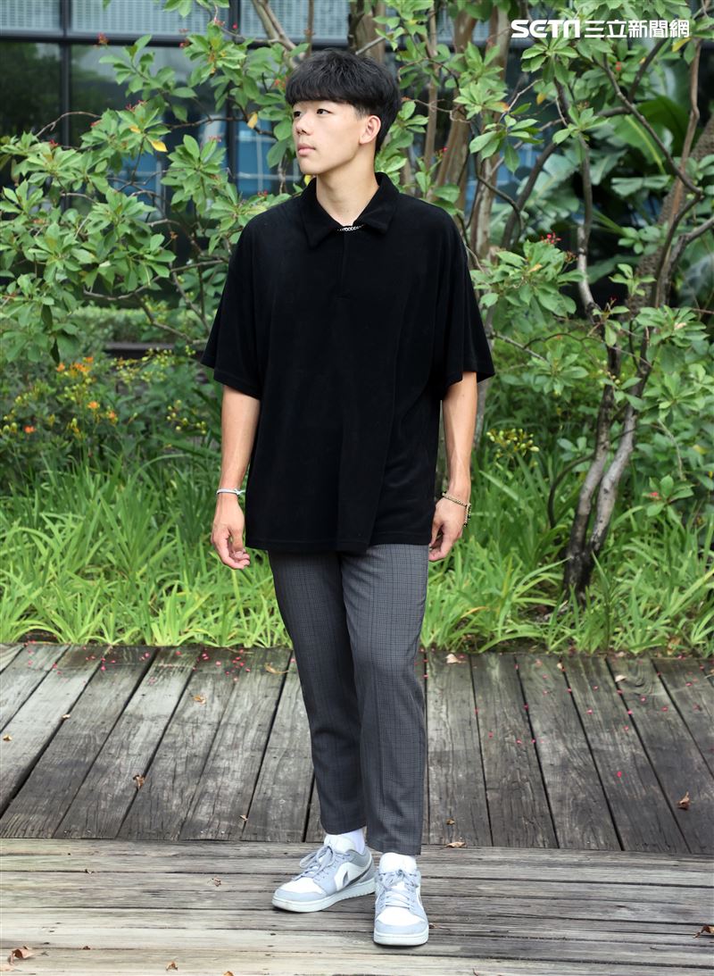 童星闕小佑三立新聞網專訪。（圖/記者邱榮吉攝影）