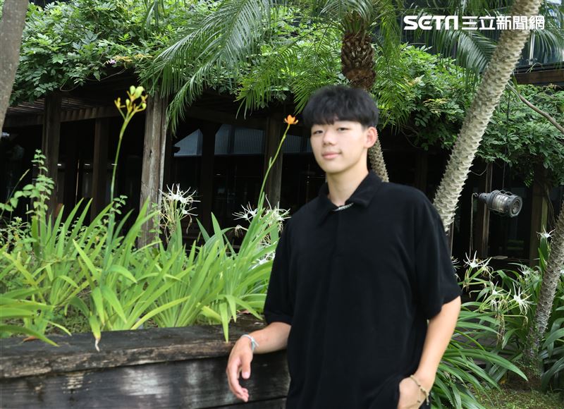 童星闕小佑三立新聞網專訪。（圖/記者邱榮吉攝影）