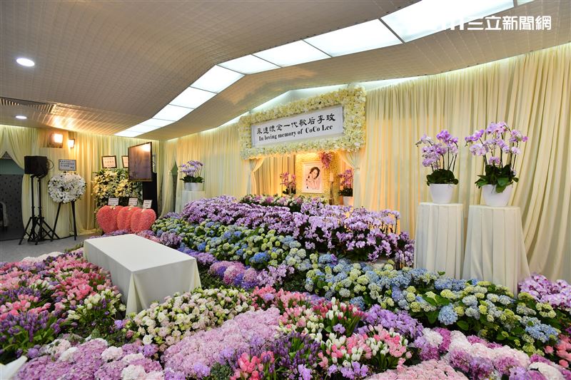 李玟於香港殯儀館舉辦追思告別會。（圖／家屬提供）