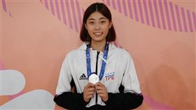 羅嘉翎世大運首秀摘下一銀。（圖／大專體育總會提供）