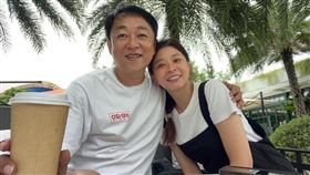 李燕和老公陳大少到越南工作順便旅遊。（圖／翻攝臉書）