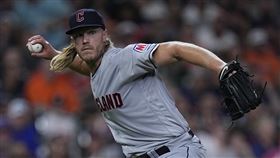 ▲「雷神」辛德加（Noah Syndergaard）轉守護者首戰投5.1局傷退。（圖／美聯社／達志影像）