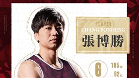 前台銀看板球星「喇叭」張博勝新球季轉戰台鋼獵鷹。（圖／台南台鋼獵鷹提供）