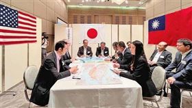 日本戰略研究論壇（JFSS）巨型美日台兵推（國防安全研究院提供）