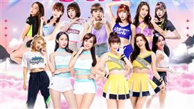 世界盃熱身賽集結全台人氣啦啦隊成員組成「World Bae 我的寶」。（圖／T1聯盟提供）