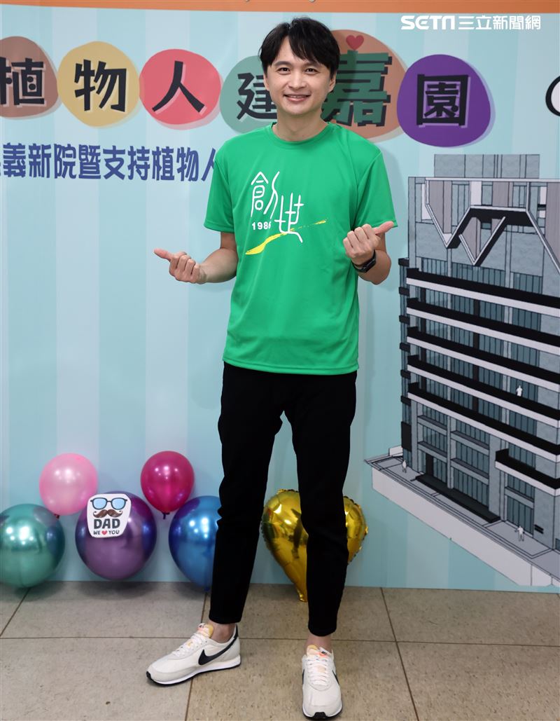 陳建瑋出席創世基金會公益活動。（圖/記者邱榮吉攝影）