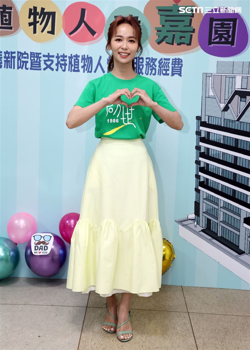 陳明珠出席創世基金會公益活動。（圖/記者邱榮吉攝影）