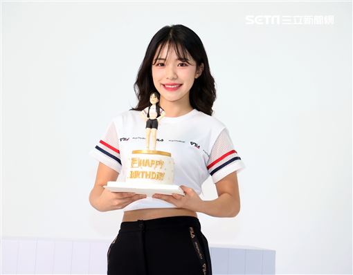 李多慧代言FILA運動品牌。（圖/記者邱榮吉攝影）