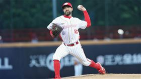 ▲Mitch Lambson（錡龍）。（圖／味全龍球團提供）