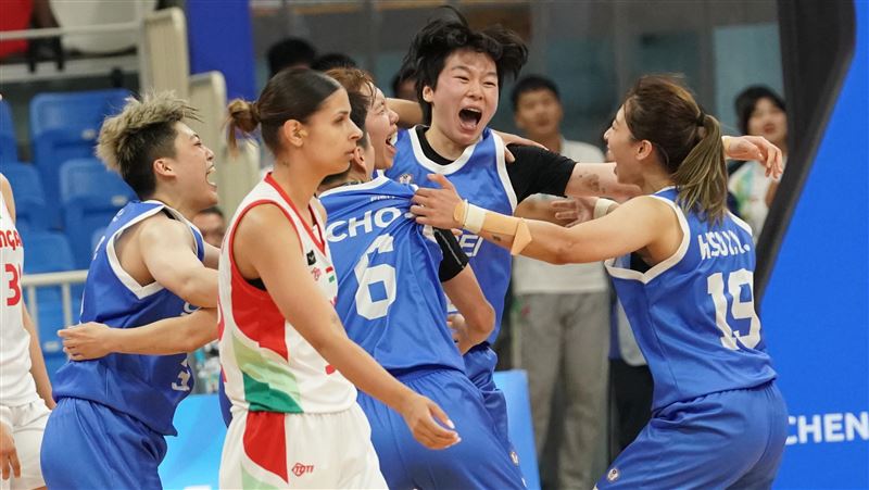 猛！第三節猛灌27分　台灣女籃逆轉闖4強