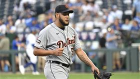 ▲老虎左投羅德里奎茲（Eduardo Rodriguez）拒絕被交易到道奇。（圖／美聯社／達志影像）