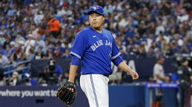 ▲藍鳥柳賢振吞下傷後復出首敗。（圖／美聯社／達志影像）