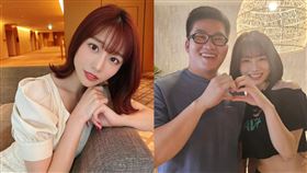 Joeman,河北彩花（圖／翻攝自Joeman 臉書）