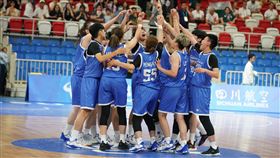 台灣女籃擊敗匈牙利晉級四強。（圖／大專體總提供）