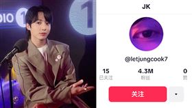 ▲柾國。（圖／翻攝自推特）