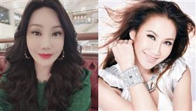 ▲李玟，命理師沈嶸。（圖／翻攝自臉書）