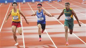 林祐賢跟第3名的中國選手僅差了0.07秒。（圖／大專體總提供）